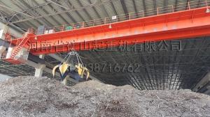 新型生物發電抓斗起重機